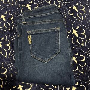 Paige Skyline Skinny Classic Blue Denim Jeans